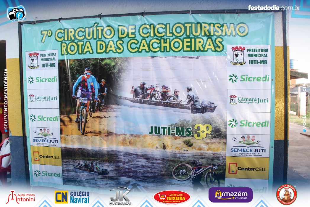 Foto 1 de 7° Circuito de Cicloturismo Rota das Cachoeiras Parte I