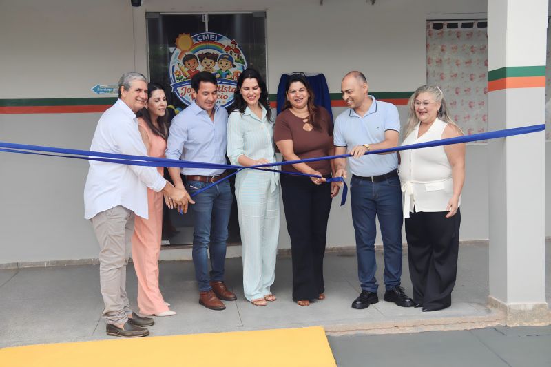 Inauguração do Centro Municipal de Ed. Infantil Prof. João Batista Venâncio