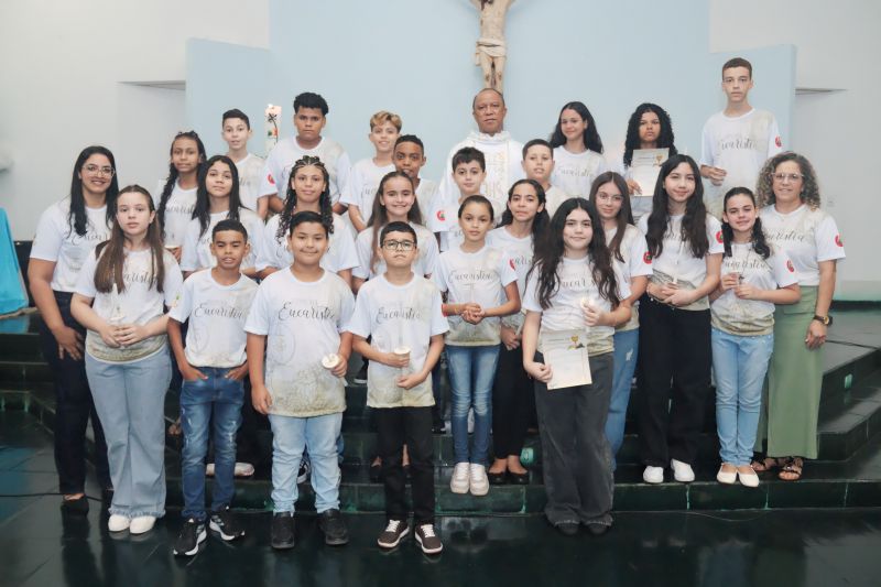 Missa de 1ª Eucaristia da Paróquia N.S Das Graças Parte I