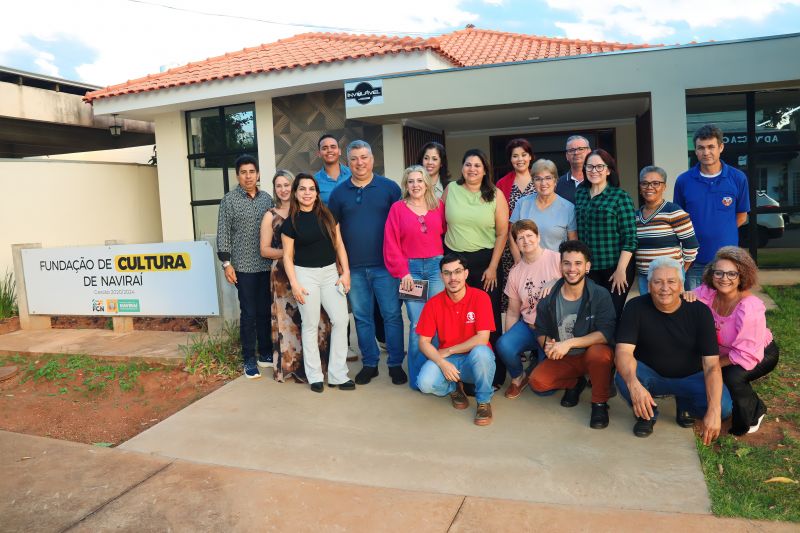 Reunião de Alinhamento sobre a Fejunavi da Fundação de Cultura de Naviraí