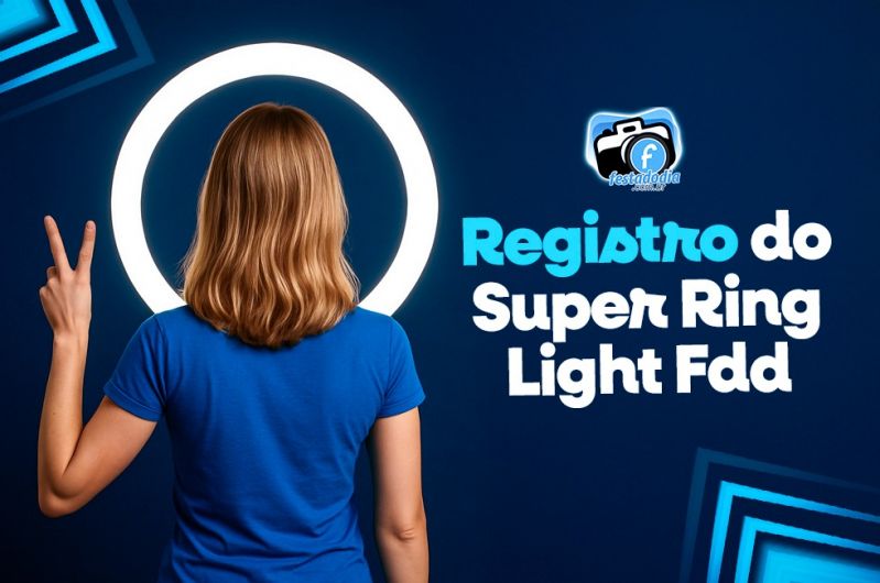 Super Ring Light Fdd na 13ª Feira SocioAmbiental de Bonito